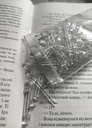 Світлодіод led 5mm white-29cd 3v