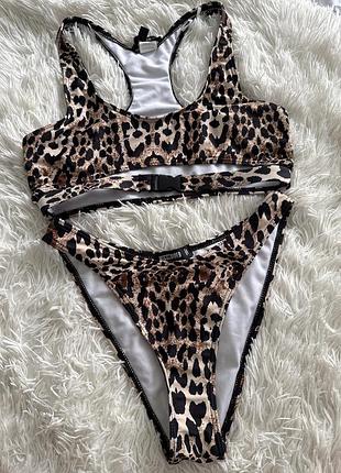 Роздільний купальник, тигровий missguided