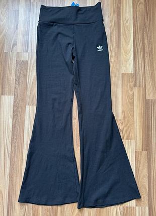 Лосини в рубчик кльош adidas