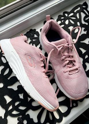 Кросівки жіночі рожеві skechers 39 р. (26 см)
