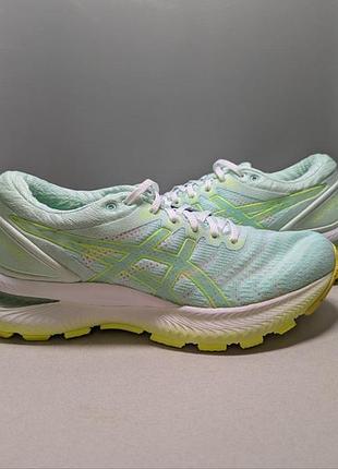 Женские кроссовки для бега asics gel-nimbus 22 1012a663-300 размер us 7 eu 38