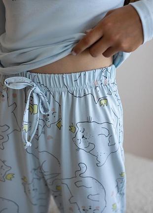 Коттоновая пижама на девушек - подростков 4