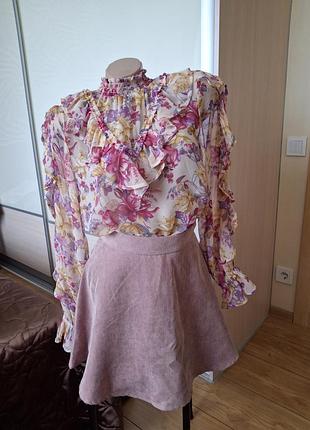 Блузка в стиле бахо