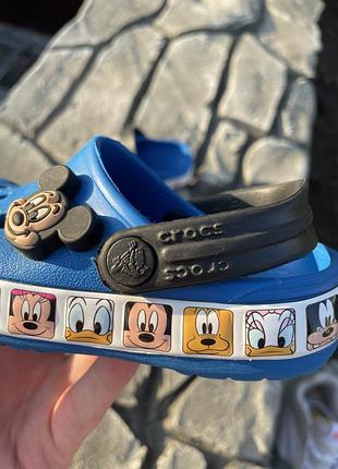 Дитячі сабо шльопанці  crocs mickey unicorn крокси дитячі