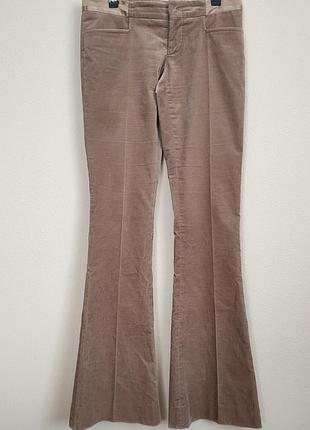 Брюки велюровые gucci