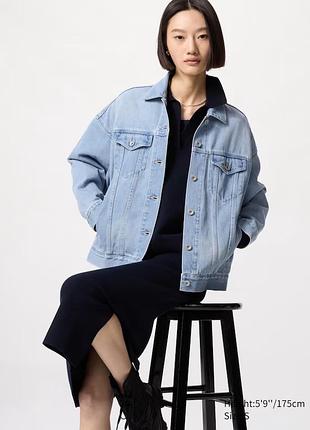 Джинсовий піджак від uniqlo
