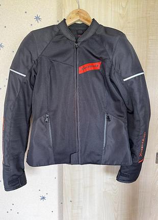 Жіноча мотокуртка shima x-mesh 2.0 black/red