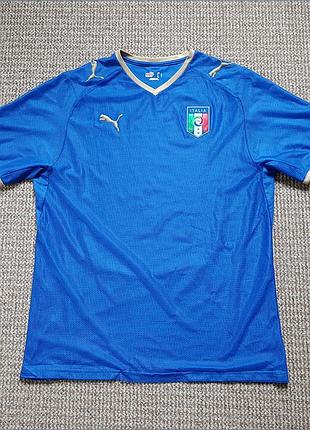 Puma italy home 2008 national soccer football jersey футболка оригинал (l)