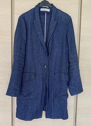 Лонгслів блейзер льняний