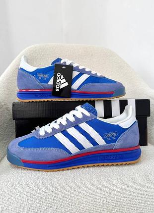 Adidas sl 72 blue white кросівки