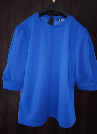 Блуза с широким рукавом