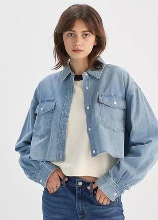 Джинсова сорочка levi’s