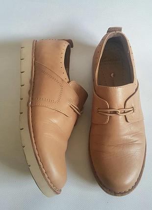 Туфли кожаные clarks