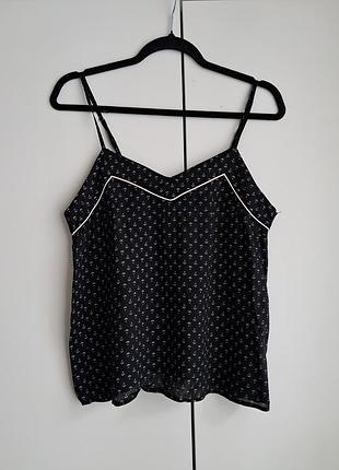 Топ майка для сну h&m чорног кольору, s