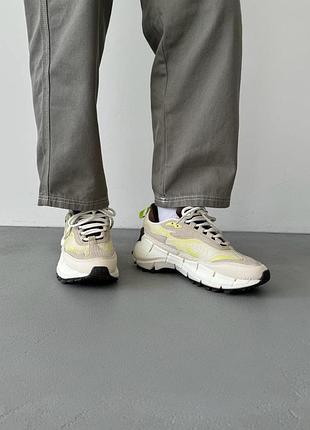 Кроссовки reebok zig kinetca 2.5 edge beige 6