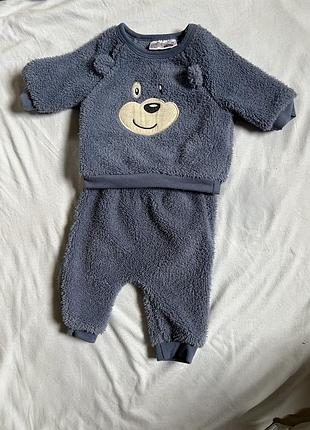 Костюмчик тедди на новорожденного