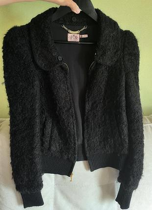 Мохеровая зип куртка/ жакет juicy couture🔥