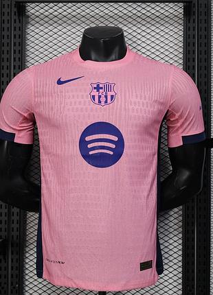 Футболка барселона найк рожева special edition футбольна форма barcelona nike унісекс