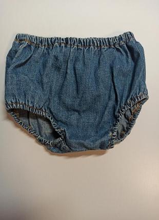 Джинсові блюмери/шорти/трусики на памперс