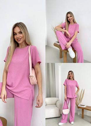 Брючний костюм костюм жатка брючний костюм трендовий костюм костюм жатка костюм американский креп