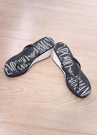 В'єтнамки жіночі, emporio armani, р 37, устілка 24,5см