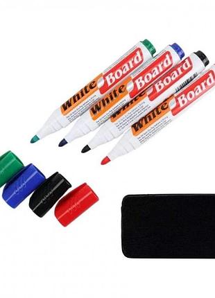 Набір маркерів для дошки whiteboard marker, 3 шт.