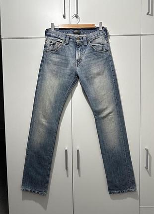 Голубые джинсы брюки vintage lee ( 31х34) м