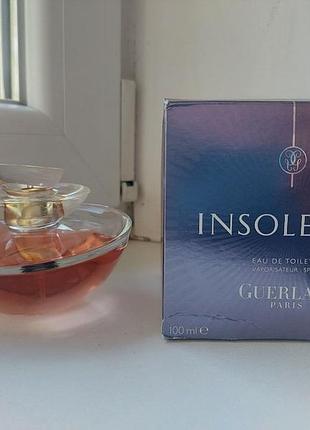 Туалетна вода guerlain insolence eau de toilette снятость 100 мл