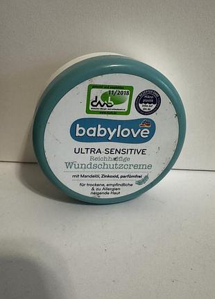 ♥️крем для захисту сухої та чутливої ​​шкіри - babylove ultra sensitive cream