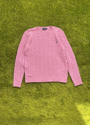 Polo ralph lauren шерсть + кашемір стильний светр від преміум бренду