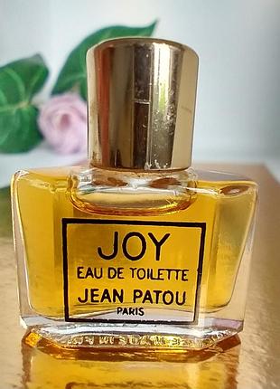 Joy jean patou туалетна вода вінтаж мініатюра оригінал!