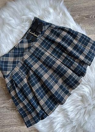 Юбка в клетку zara