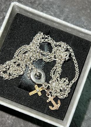 Ланцюжок та бусина pandora