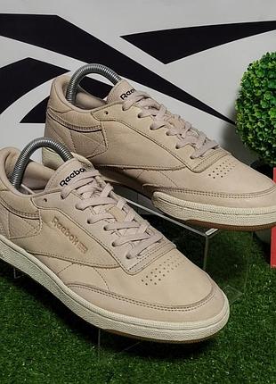 Женские кроссовки reebok club c, 38,5/25 см