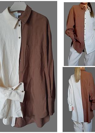 Сорочка двохкольорова, top shop, p.40-42, 93% cotton
