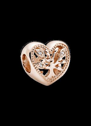 Серебряный шарм пандора    "фамильное древо любви" 788826c01