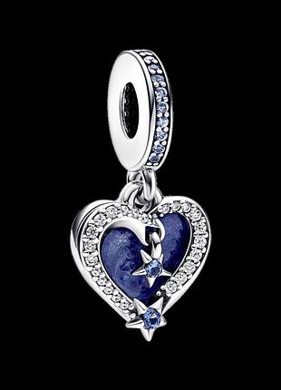 Серебряный шарм пандора  "я влюбляюсь в тебя каждый день" 792356c01