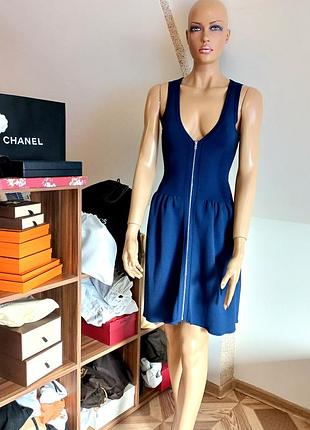 Sandro paris! оригинал! шикарное бандажное платье/ платье.