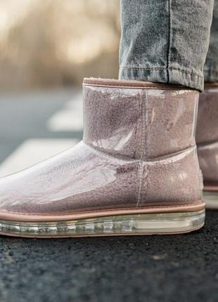 Ugg isabelle transparent rose🆕 шикарные женские угги🆕 купить наложенный платёж2 фото