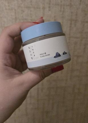 Увлажняющий крем round lab 1025 dokdo cream 80 мл и мицеллярная вода bioderma sensibio h2o 100 мл