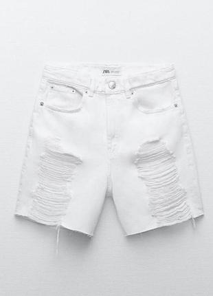 Джинсові шорти zara