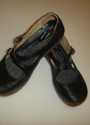 Кожаные туфли, мокасины clarks active air, р 37 (uk 4 d)-реально на 36 р,1 фото