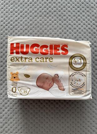Памперси huggies розмір 0,
