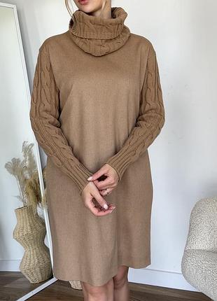 Вовняна сукня (верблюжа шерсть) max mara оригінал4 фото