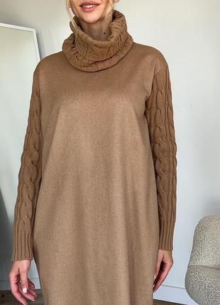 Вовняна сукня (верблюжа шерсть) max mara оригінал3 фото