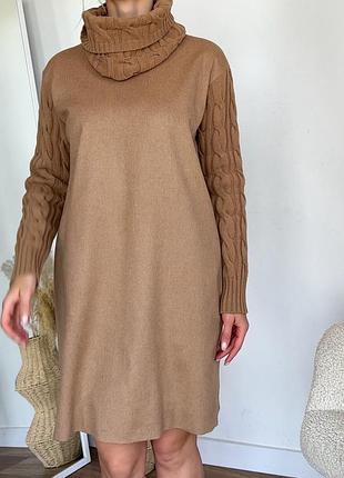 Вовняна сукня (верблюжа шерсть) max mara оригінал5 фото