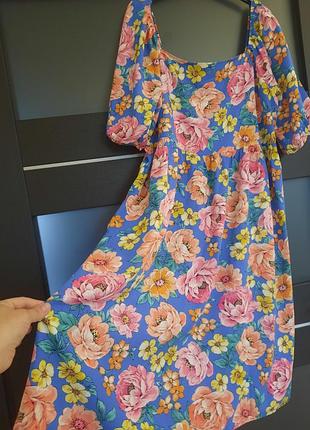 Красивое кутчатое платье размер xl/2xl