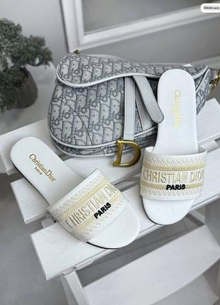 Шльопанці di@r білі .