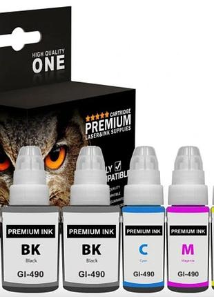 Чернила (краска) premium для canon pixma 3400 | комплект чернил  5шт