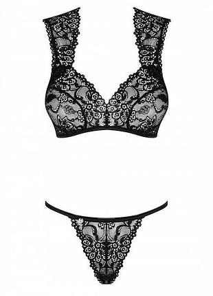 Комплект мереживний obsessive elisetta set 3